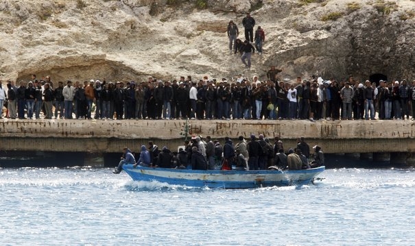 51 - 37 bis lampedusa 50 réfugiés libyens meurent de soif en mer.jpg