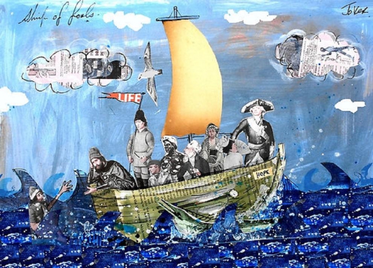 1. Ship of fools Loui Jover.JPG