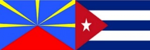 13. Drapeaux Réunion Cuba.JPG