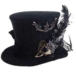 25 bis. chapeau-steampunk-avec-plumes.gif